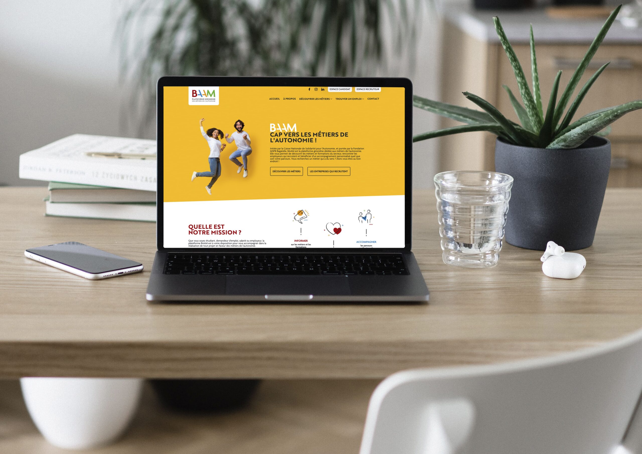 réalisation site internet baam