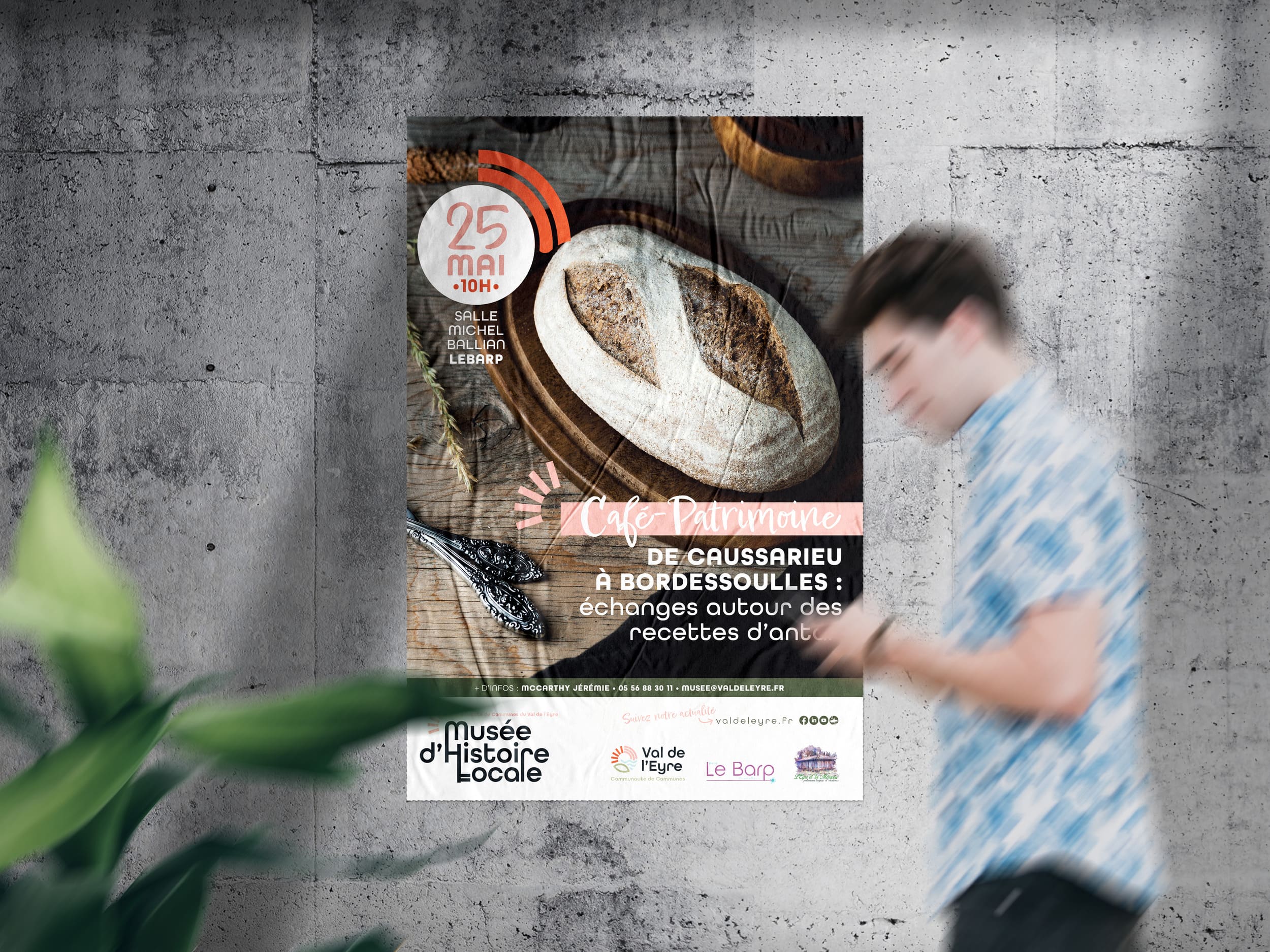 présentation affiche cdc val de l'eyre