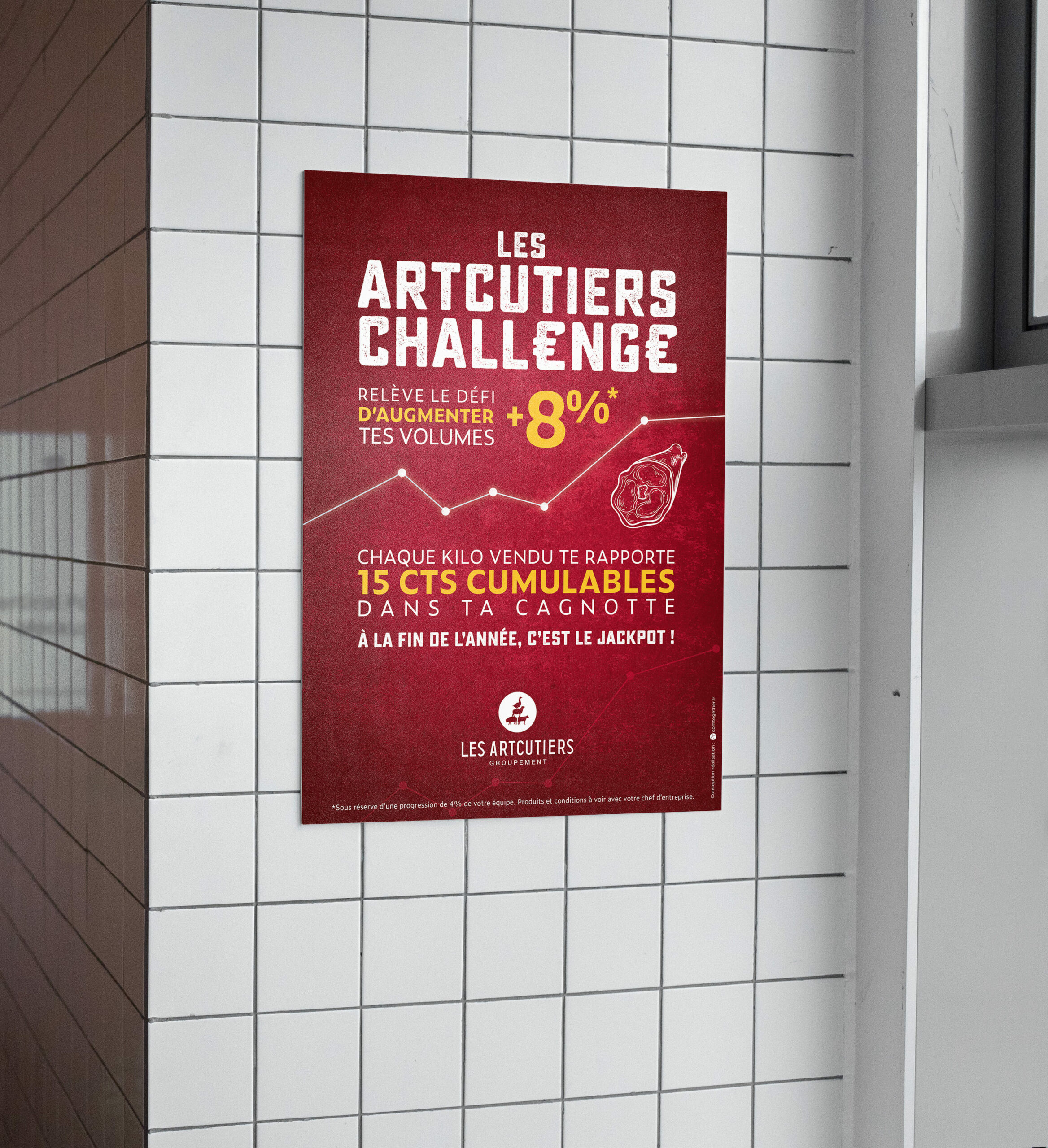 affiche les artcutiers par com together