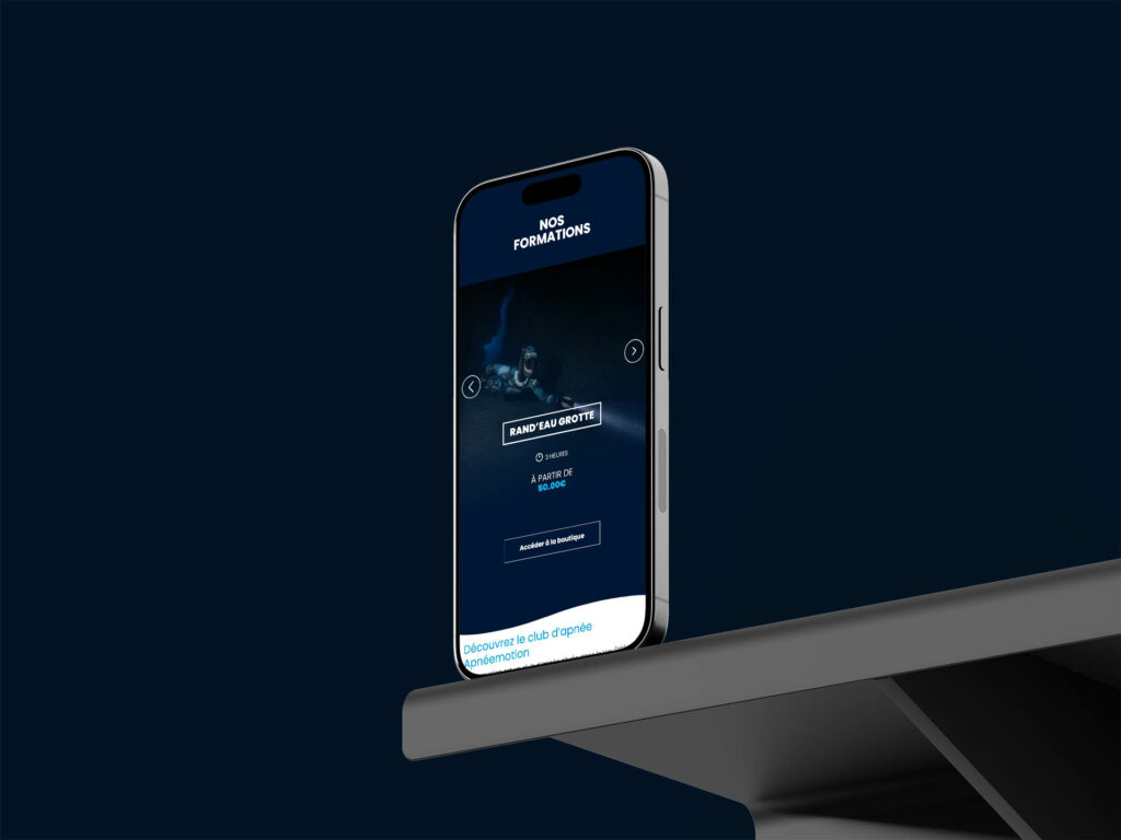 conception site web apnéemotion