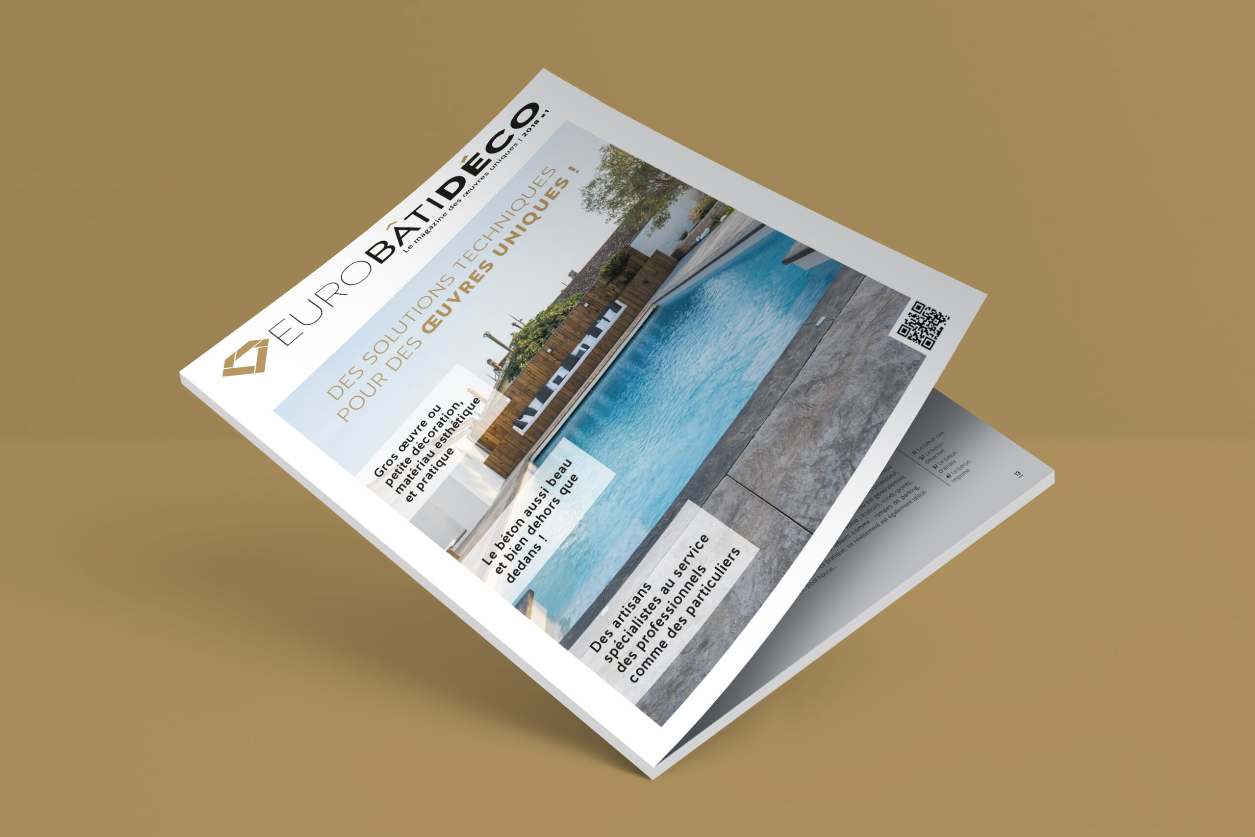 réalisation brochure eurobatideco