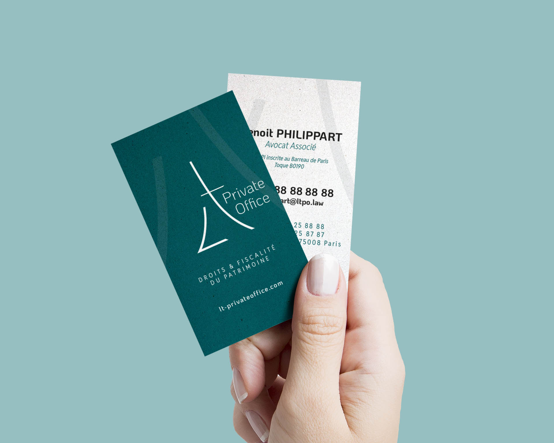 création carte de visite la tour internationale