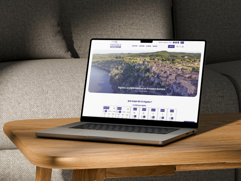 Digital landing page