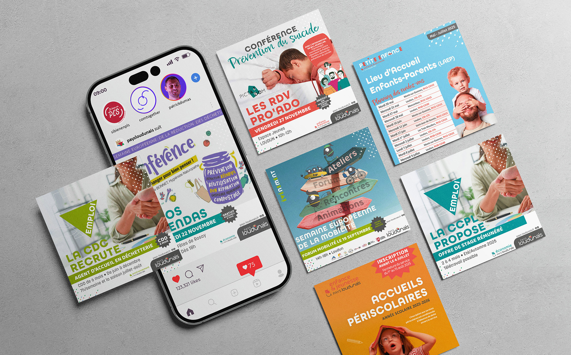 instagram cdc pays loudunais