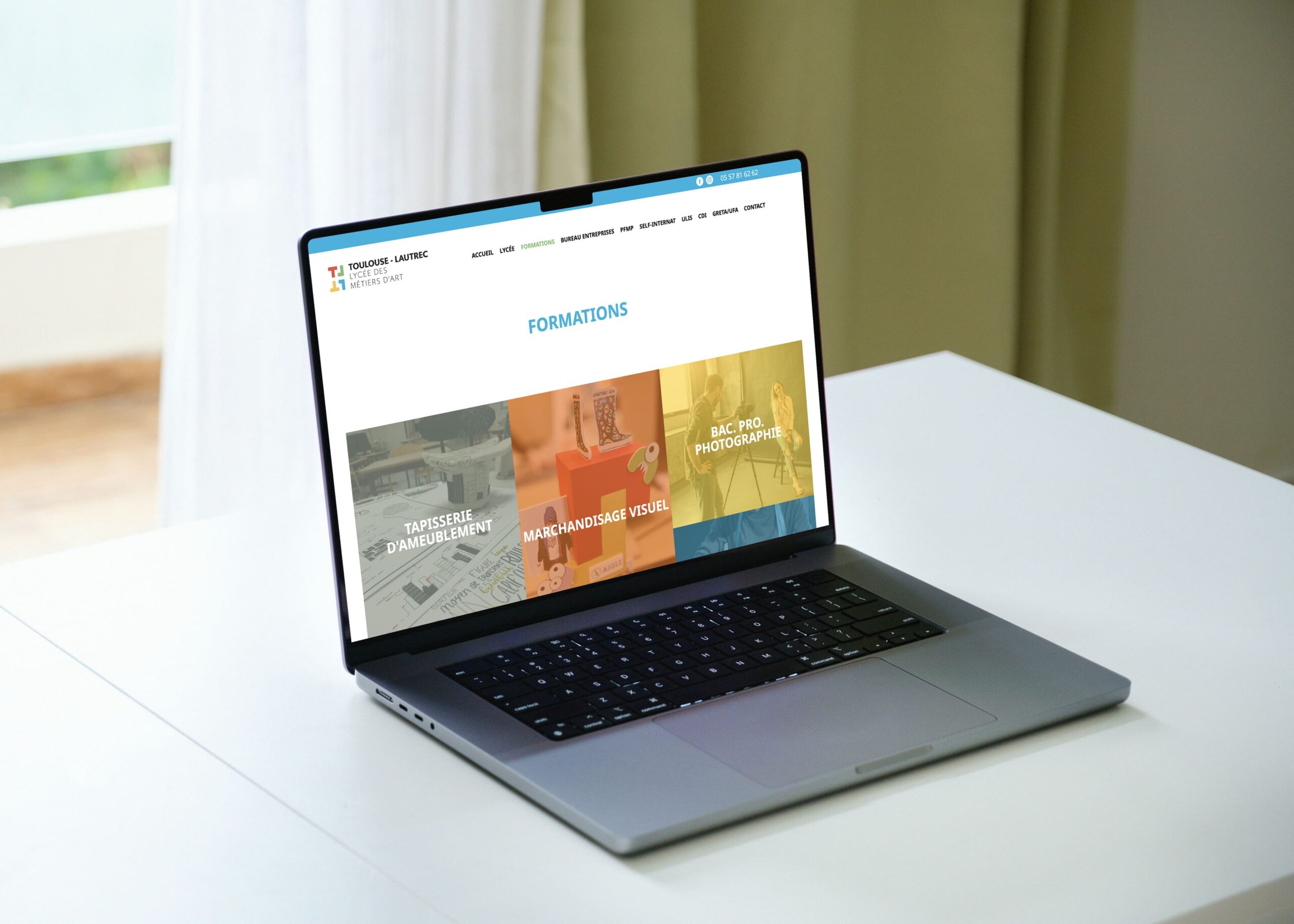 création site web lycée