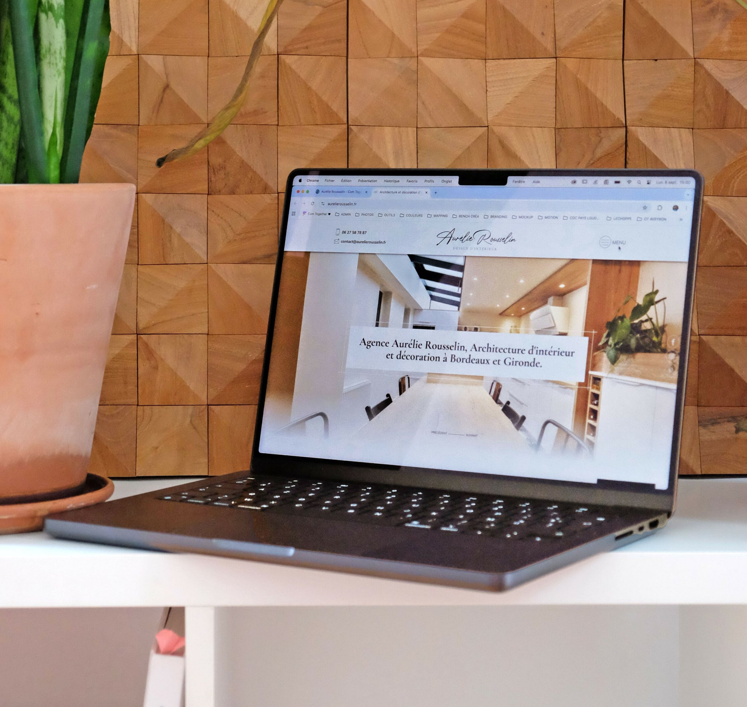 création site web architecte d'intérieur